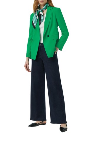 COMMA Suknjič z asimetričnim sprednjim delom Zelena - Green 3