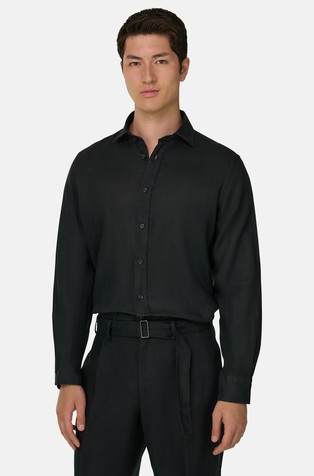Regular Fit Linen Shirt