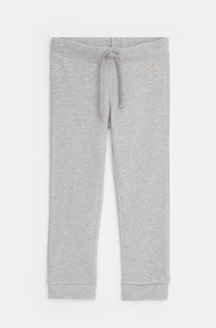 BENETTON Trenirka z logotipom Siva - Gray 