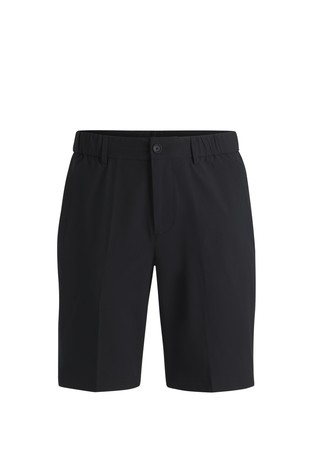 Slim-fit shorts in technical-stretch poplin