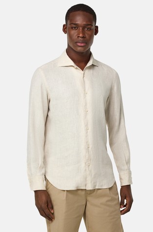 Regular Fit Linen Shirt