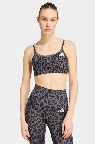 Optime Essentials Leopard Light Support Bra
