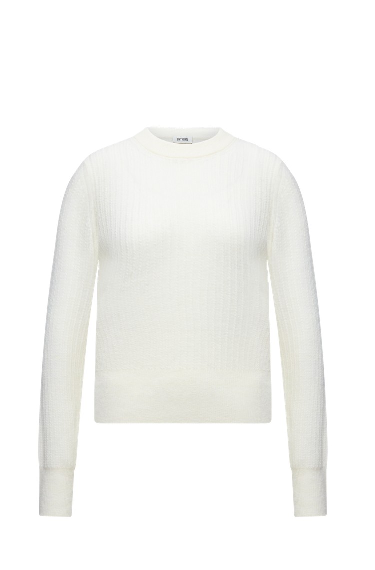 DRYKORN Sweater in wool-blend White 