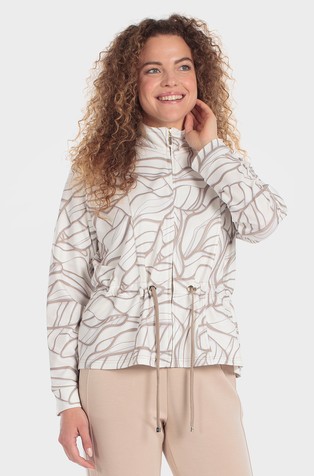 Printed sports jacket