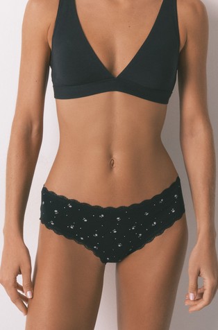 Spodnje hlačke s cvetličnim vzorcem