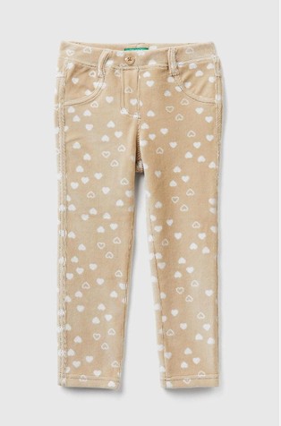 Slim fit chenille trousers