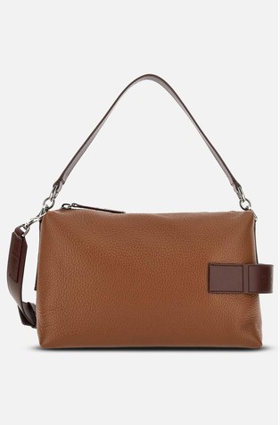 Script Bauletto Leather City Bag