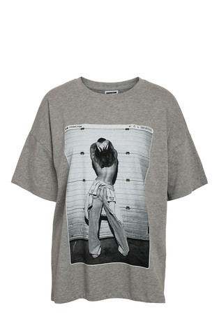 NMIDA relaxed fit T-shirt with print