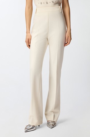 Trousers with high waist