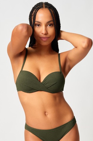 Summer Luxe padded bikini top