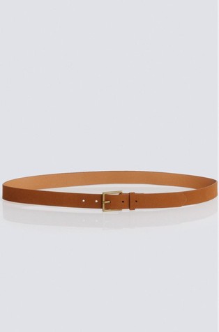Suede-effect belt