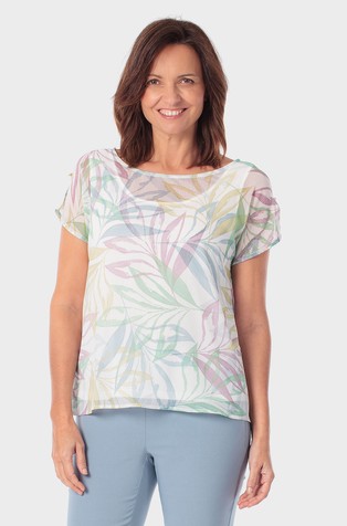 Patterned T-shirt