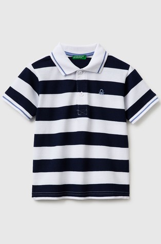 Striped polo