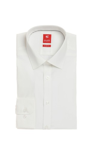 Slim fit City srajca z dolgimi rokavi