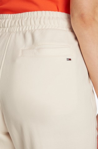 TOMMY HILFIGER Logo Embroidery Sweatpants Light Beige 4