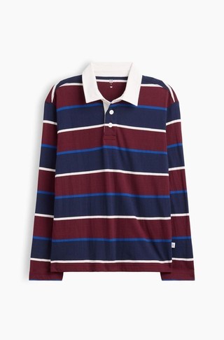 Polo majica z dolgimi rokavi za dečke