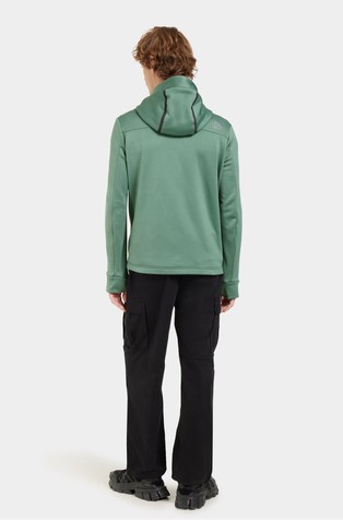 DIDRIKSONS Zuko Hooded Full-Zip Dark Moss 3