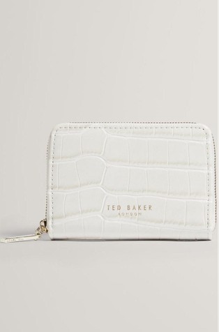 Manjša denarnica z vzorcem krokodilje kože