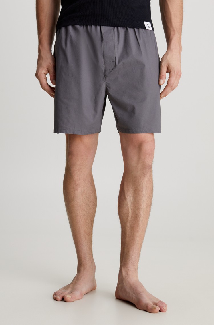 CALVIN KLEIN Spodnji del pižame - Pure Siva - Gray 
