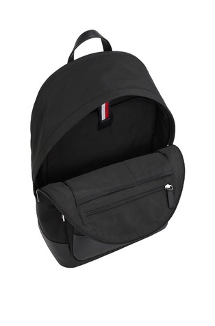 TOMMY HILFIGER TH Business nahrbtnik s kovinskim logotipom Črna - Black 3