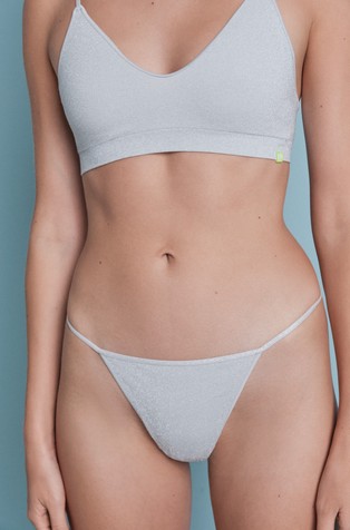 HI&BYE brezšivne tangice z lureksom