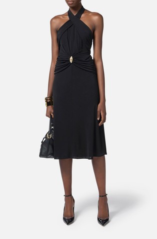 Dress in viscose jersey fabric