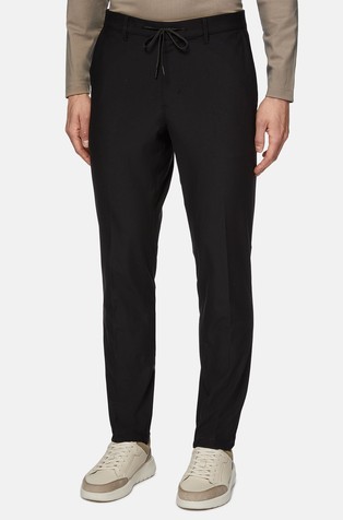 Stretch nylon trousers