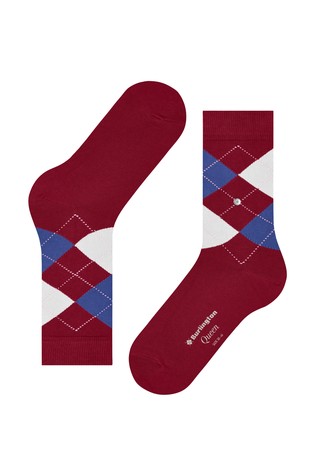BURLINGTON Queen nogavice Večbarvna - Cranberry 4