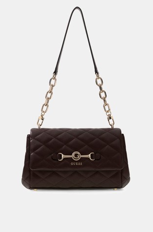 Frances quilted faux-leather crossbody bag