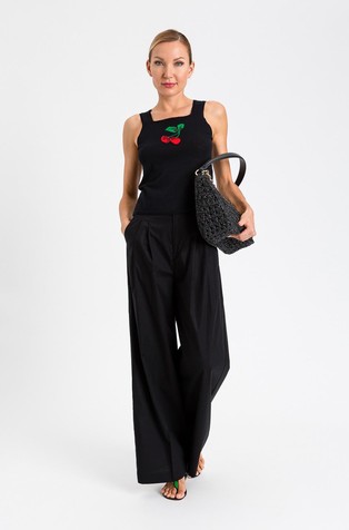 Majica brez rokavov z motivom češnje