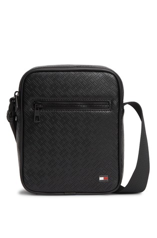 Mini reporter torba z reliefnim vzorcem zastavic