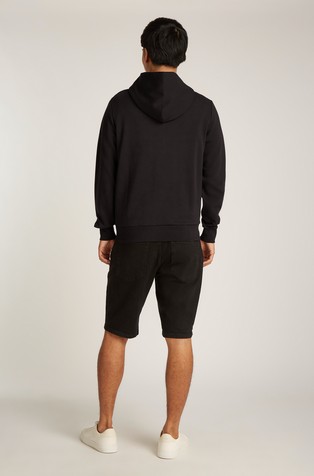 CALVIN KLEIN Jopa s kapuco in mikro logotipom Črna - Black 2