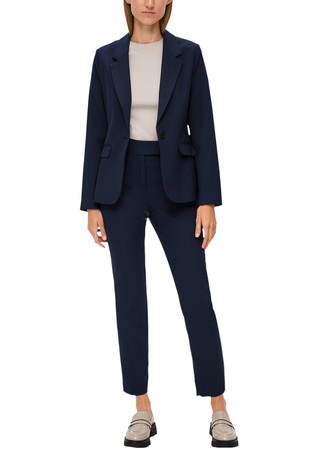 S.OLIVER Viscose blend blazer Blue 4
