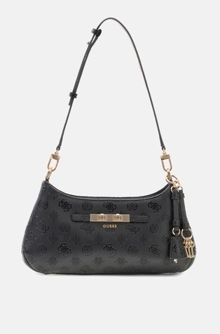 Carmella faux-leather shoulder bag