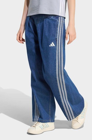 Stadium Washed Denim Loose Fit Joggers
