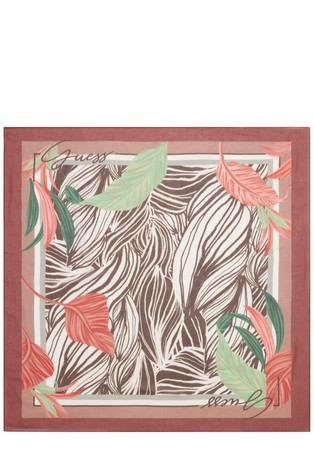 Satenasta ruta z abstraktnim potiskom