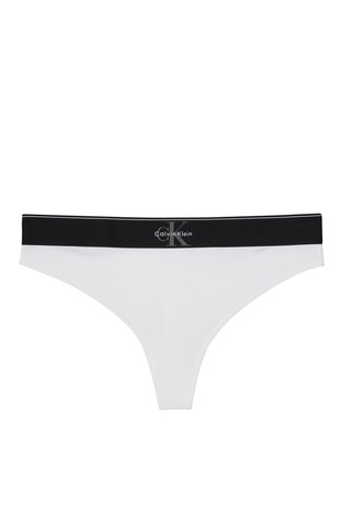 Thongs with Wide Waistband