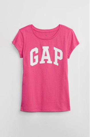 Gap logo majica s kratkimi rokavi za deklice