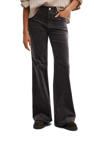 Bootcut pants in stretch organic cotton