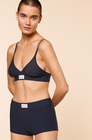 ETAM Iel bralette modrček brez opore Modra - Ink 4