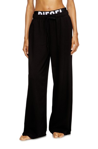 Trenirka iz bombažne mešanice z logo pasom