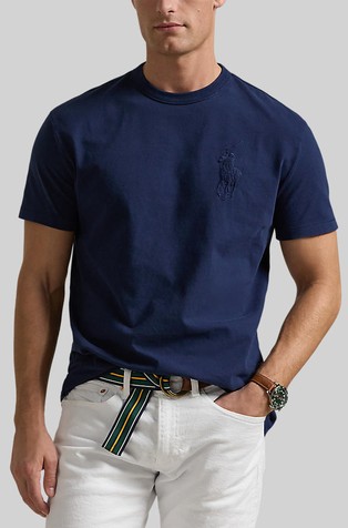 Classic fit Big Pony majica s kratkimi rokavi iz jerseya