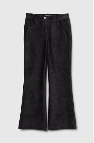 Zvončaste plišaste hlače