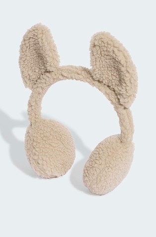 Unisex naušniki iz kodrastega flisa