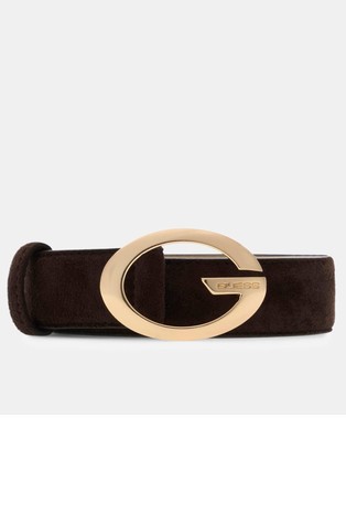 Allegra belt in faux suede