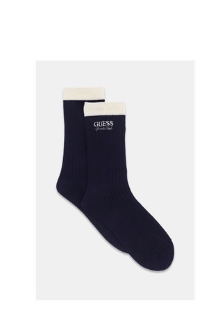 Logo socks in cotton-blend