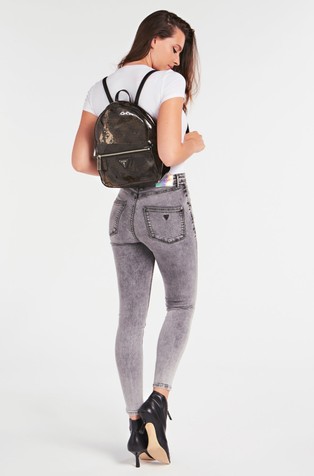 guess transparent backpack