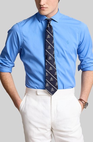 Custom fit srajca iz bombažnega kepra
