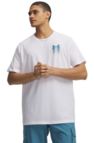 Logo majica s kratkimi rokavi in potiskom zadaj