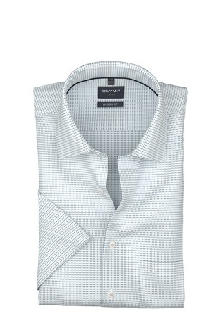 Luxor modern fit patterned short-sleeved shirt